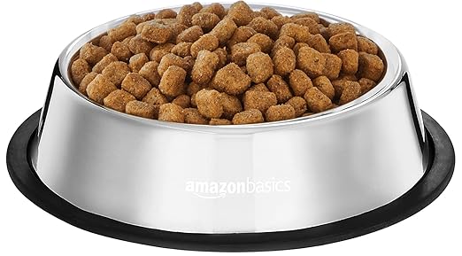 Stainless Steel Pet Feeding Bowls for Dogs and Cats