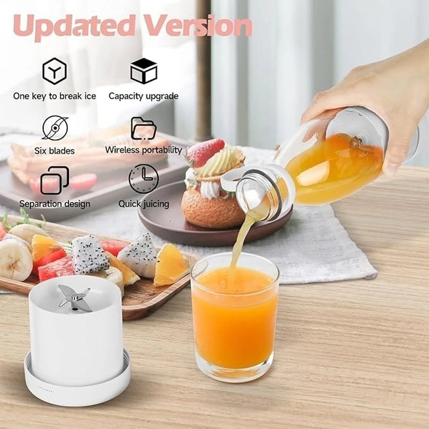 juice mixture bottle