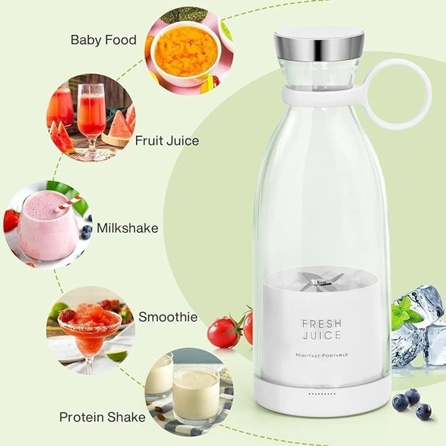 juice mixture bottle