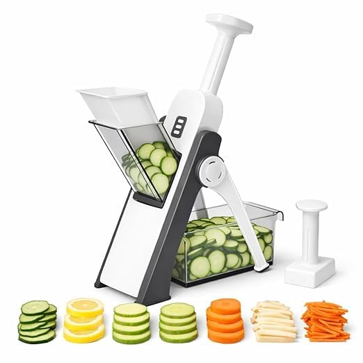 Multi-purpose chopper with salad cutter