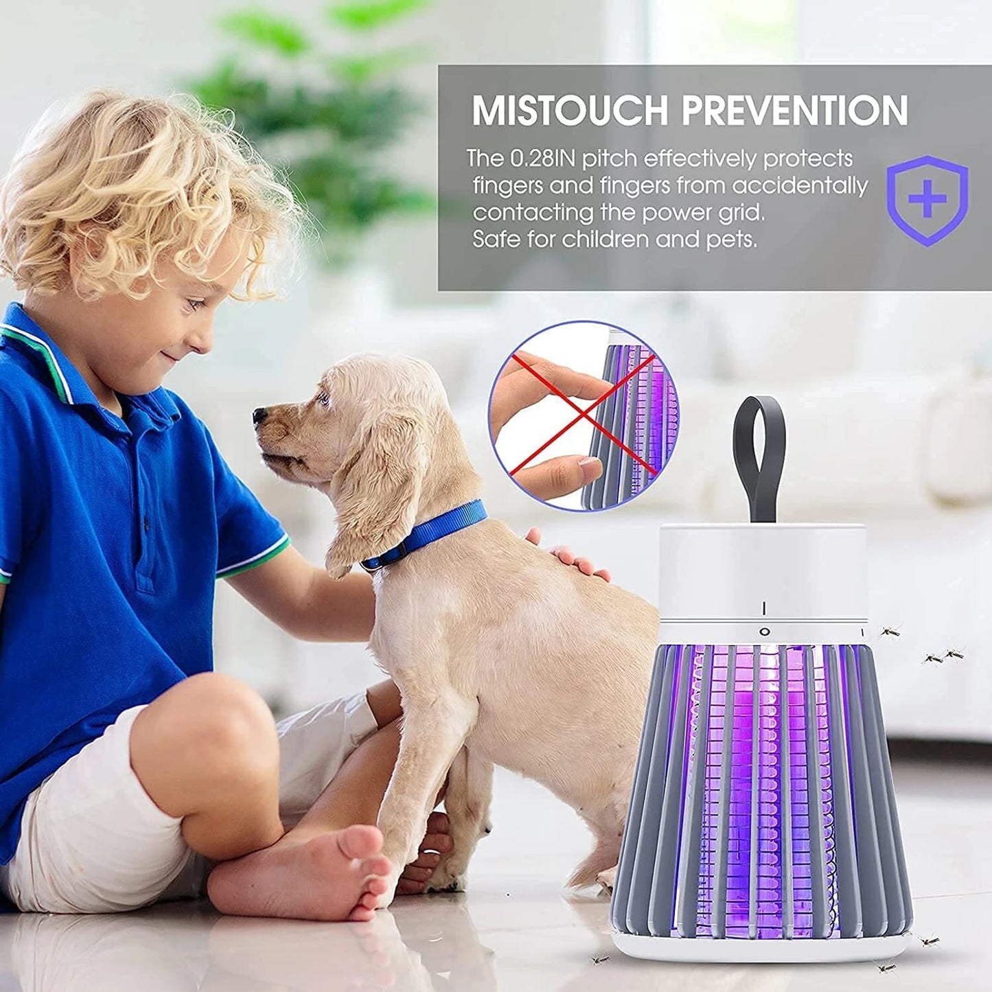 Fly fence mosquito remover