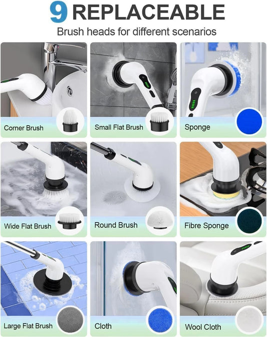 9 in 1 spinning machine